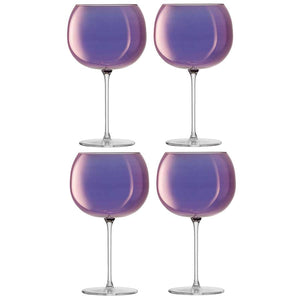 G1620-16-887 Aurora Wine Glass 15oz Polar Violet  Set Of 4