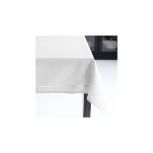 Hemstitch Table Cloth 60x120 White