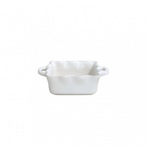 RFF220-WHI  Casafina Cook & Host Squared Ruffled Baker, White