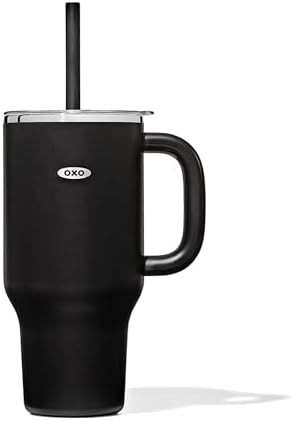 OXO STRIVE XL TUMBLER WITH HANDLE - 32 OZ - ONYX