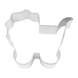 4" Baby Carriage Cookie Cutter