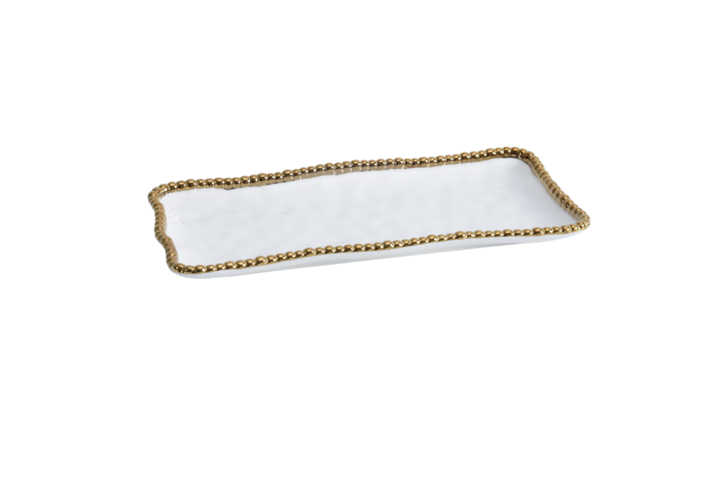 CER-2432-WG Pampa Bay Medium Rectangular Tray CER-2432-WG