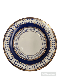 TAJ Designs Blue Nile Dinnerware Service For 4