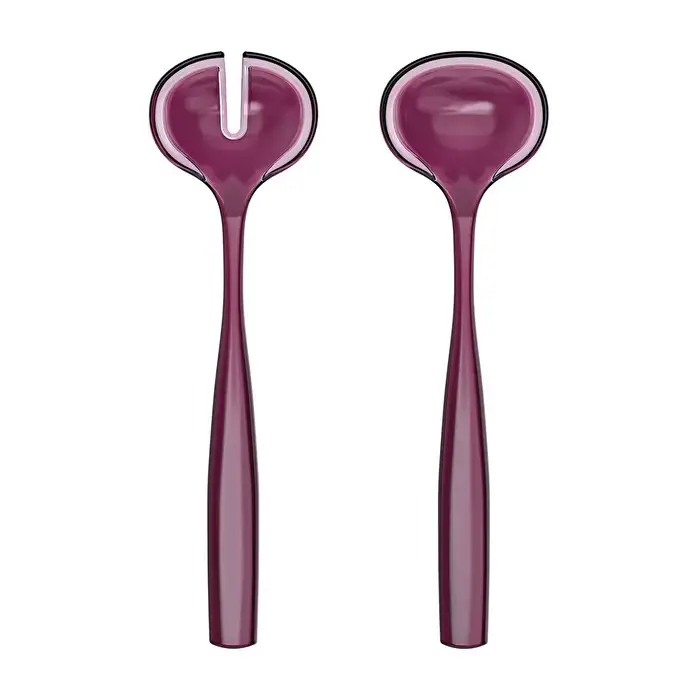 29730177 Dolcevita Salad Servers Amethyst