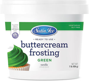 Green RTU Buttercream Frosting - 1lb - Pail