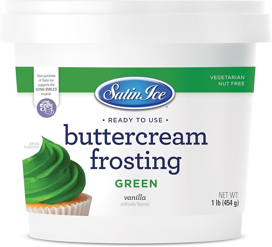 Green RTU Buttercream Frosting - 1lb - Pail