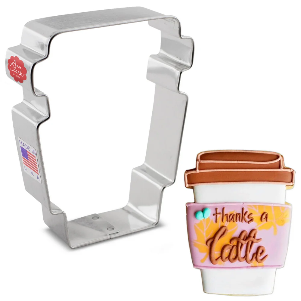 Flour Box Bakery's Latte Cup Cookie Cutter