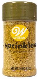 Wilton Gold Sanding Sugar, 2.9oz.