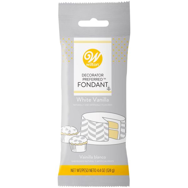 Wilton Decorator Preferred White Fondant, 4.4 oz.