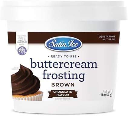 Brown RTU Chocolate Buttercream Frosting - 1lb