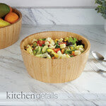 Medium Bamboo Salad Bowl 10x4