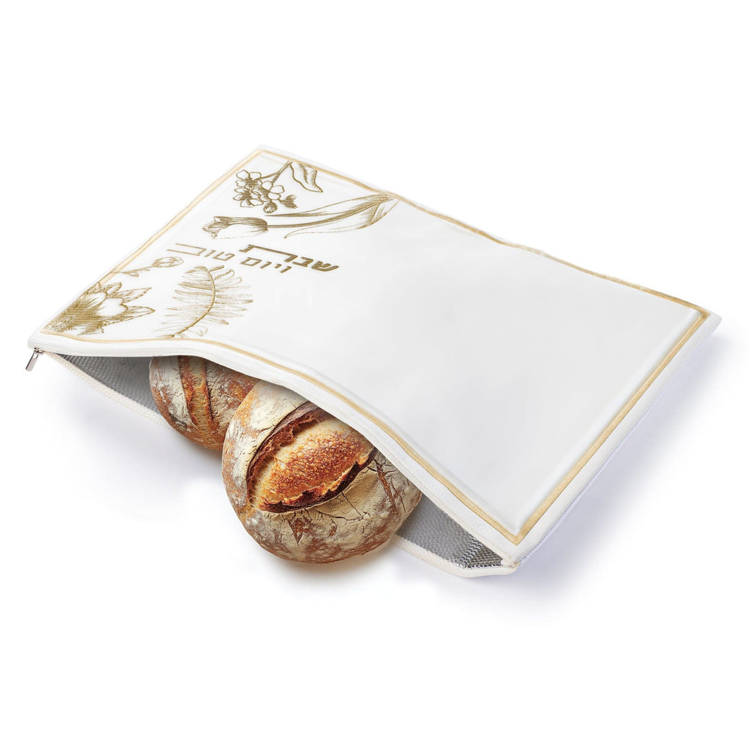 PU-CP-FT-GO French Toile Challah Pouch Cover