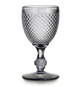 49000061 Bicos Cinza Set with 4 Water Goblets Grey