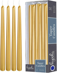 Taper Candles Gold