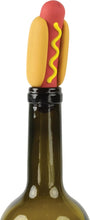 Load image into Gallery viewer, Fred WINE WIENER- Hot Dog Wine Bottle Stopper, Resuable Silicone Sealer
