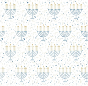 Menorah Confetti - Charger