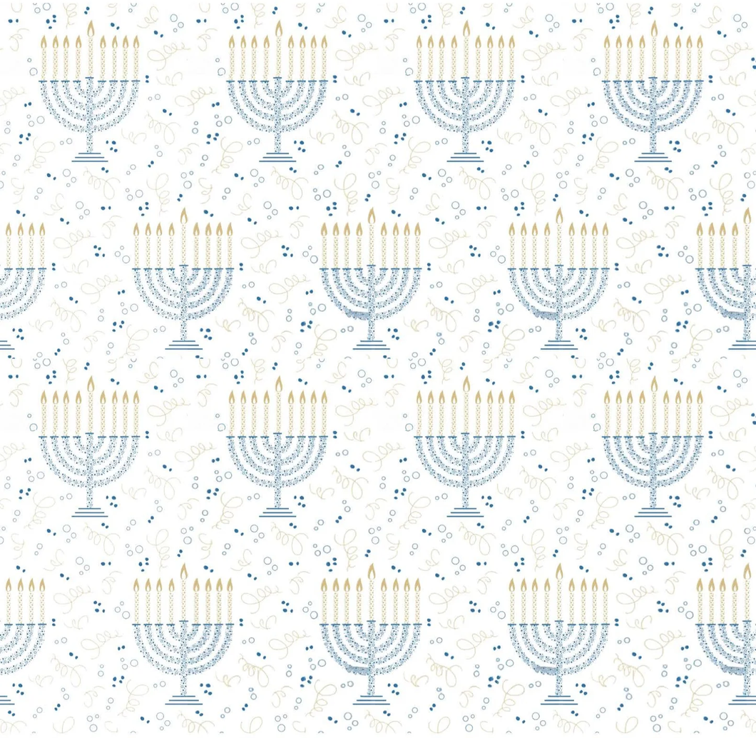 Menorah Confetti - Charger