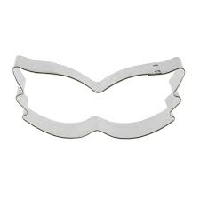 0734 MARDI GRAS MASK COOKIE CUTTER (3.5â€³)