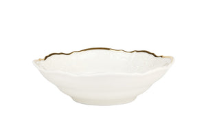 Bernadotte Serving Bowl Ivory Gold