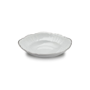 Bernadotte Serving Bowl White Platinum