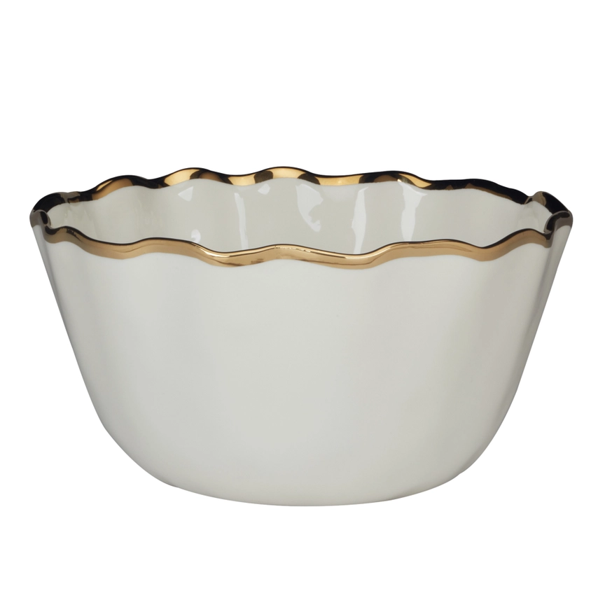 20491 Regency Gold Deep Bowl 10.5in x 5.5in