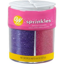 Load image into Gallery viewer, Wilton Bright Colored Sugar Sprinkles Medley, 4.4 oz.
