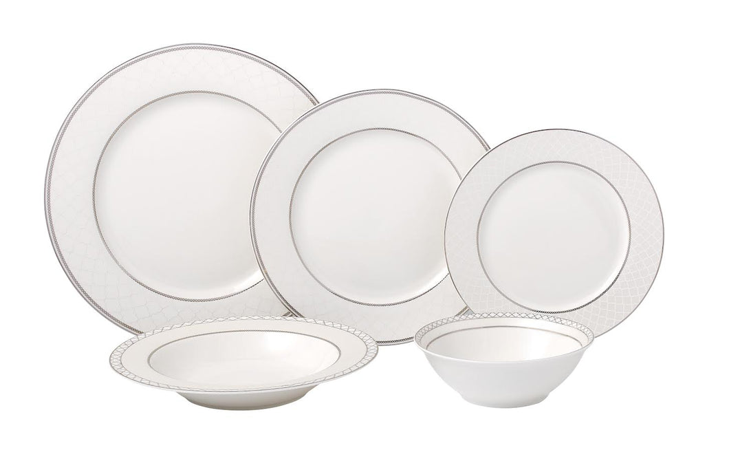 6666 Grace Silver Dinnerware Service For 4