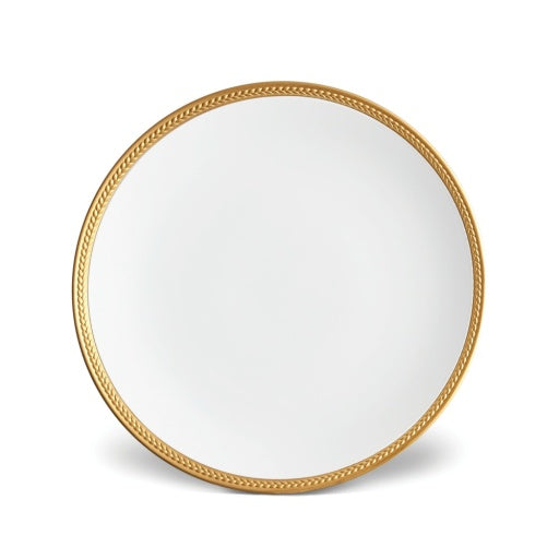 ST210 SOIE TRESSÃ‰E DINNER PLATE GOLD ST210