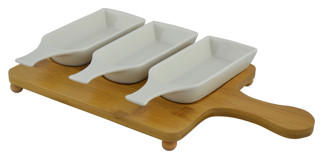 KW272 12.5X7.5 3-DISH Set