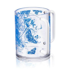 WC-FT-N French Toile - Washing Cup - Navy