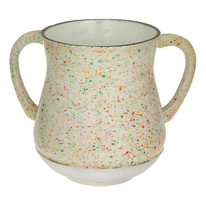 UK49294 Aluminium Washing Cup 13 cm with Glitter