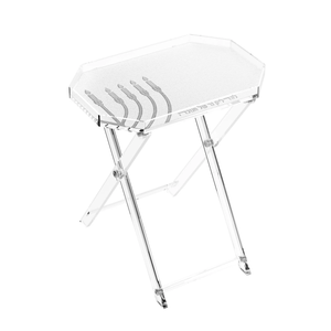 FTL02S Leatherite Chanukah Table - Silver