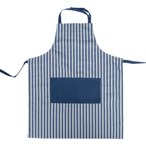 BLUE STRIPED APRON