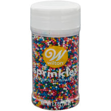 Load image into Gallery viewer, Wilton Rainbow Nonpareils, 3.4oz
