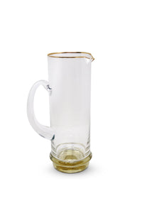 VPG3909 Pitcher with Gold Base and Rim