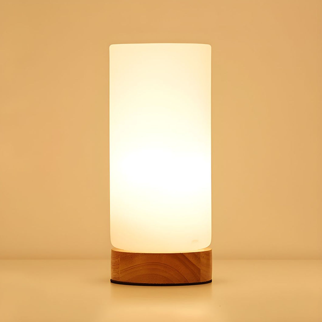 Enlighten Shabbos Lamp Wood Base