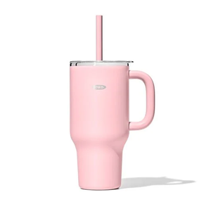 OXO STRIVE XL TUMBLER WITH HANDLE - 32 OZ - ROSE QUARTZ