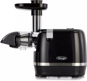 Omega H3000D Cold Press 365 Juicer Slow Masticating Juice Extractor 150W- Black