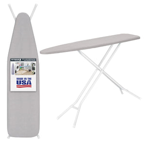 4 LEG PERF TOP IRONING BOARD GREY LIGHT