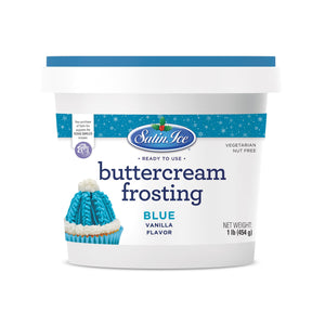 Blue RTU Buttercream Frosting - 1lb - Pail