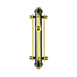 94014 • Susp. Mezuzah Black W-gold