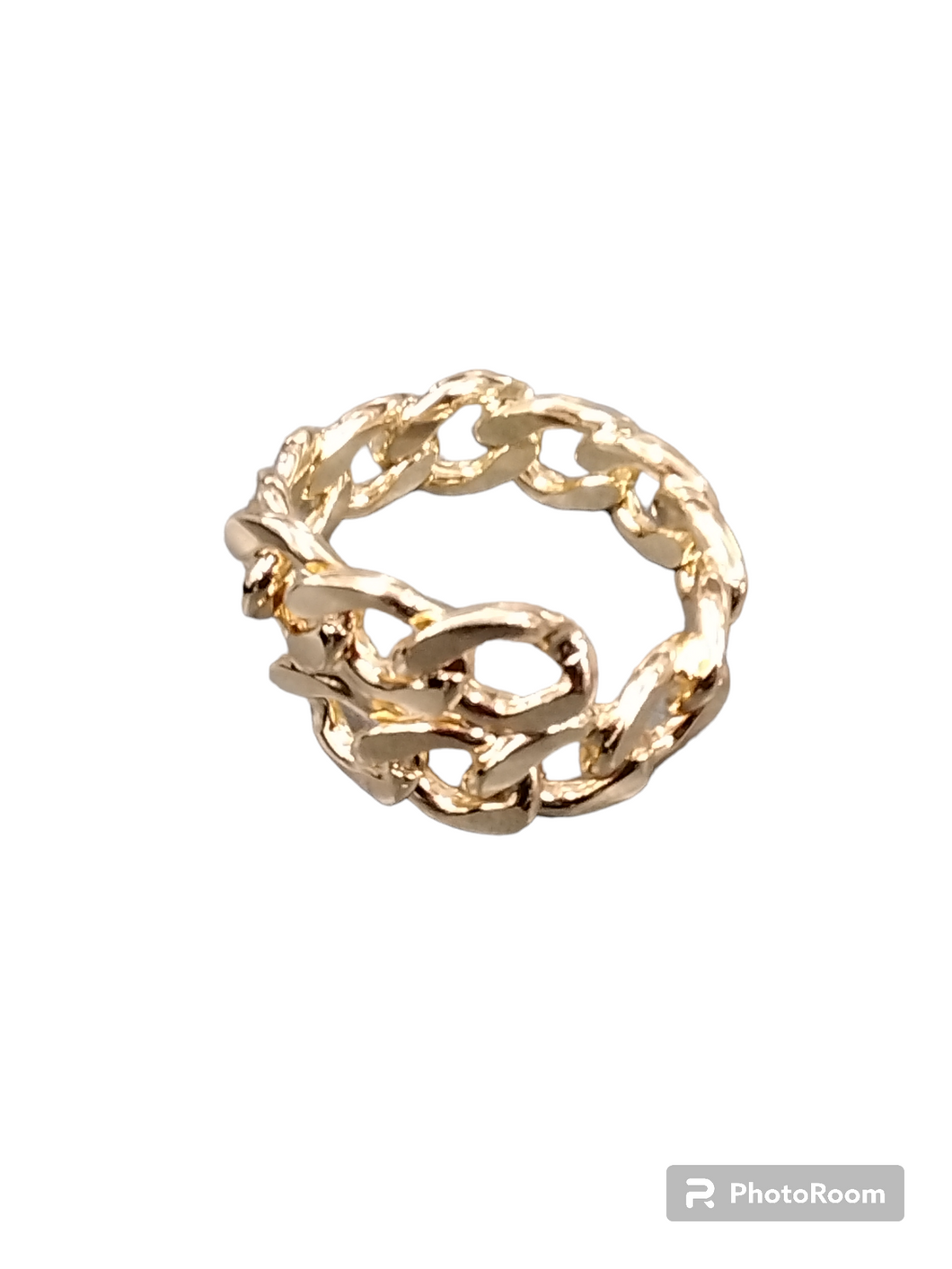 Oval chain Napkin Ring Gold