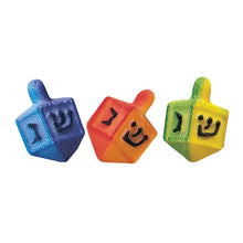 Load image into Gallery viewer, 6ct Dreidel Sugar Decos
