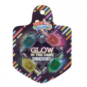 Glow in the Dark Dreidel - 4 Pack