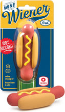 Load image into Gallery viewer, Fred WINE WIENER- Hot Dog Wine Bottle Stopper, Resuable Silicone Sealer
