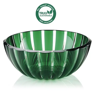 29690369 Dolcevita Xtra Large Bowl Emerald, 4,52x11,81x11,81 in.