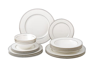 6666 Grace Silver Dinnerware Service For 4