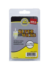 50pk. Super Wick 1 1/2" wick Small Tab