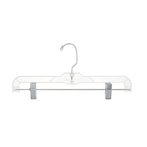 Quality Hangers - 5 Pc Crystal Skirt Hangers 14"