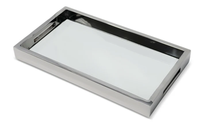 VMT4077 Rectangle Silver Mirror Tray - 16.25"L